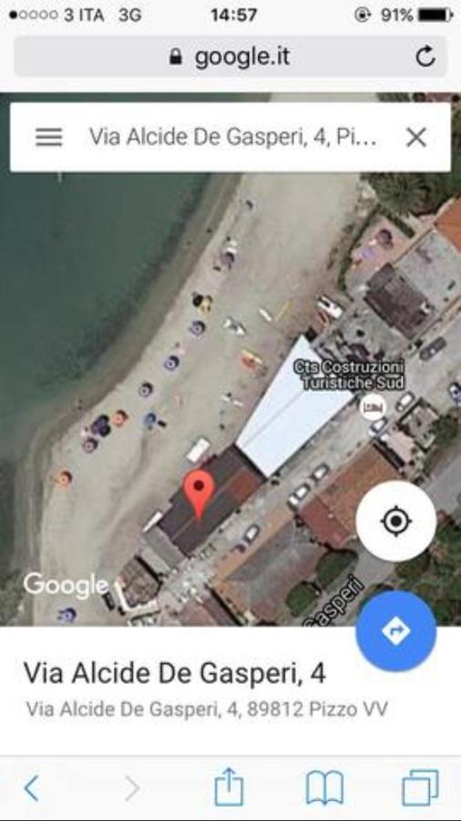 la terrazza sul mare Villa Pizzo  Esterno foto